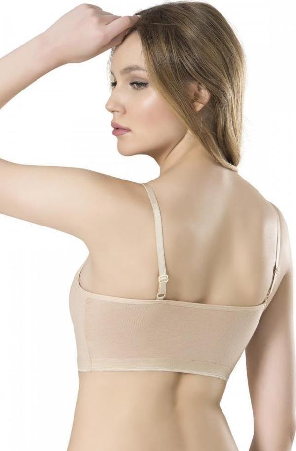 Fabony Bayan Modal İp Askılı Kaplı Büstiyer Sütyen 1020 - Image 1