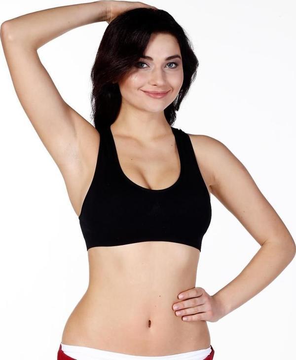 Form Angel 5322 Bayan Kalın Askılı Sporcu Pedli Büstiyer      - Image 1