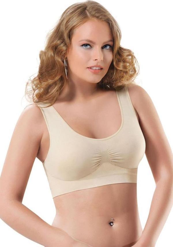 Nbb Bayan Dikişsiz Kaplı Büstiyer Sütyen 2411 - Image 1