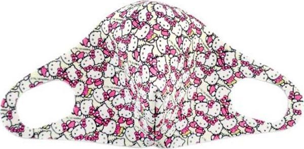 Hello Kitty Lisanslı Figürlü Beyaz Maske - Image 1