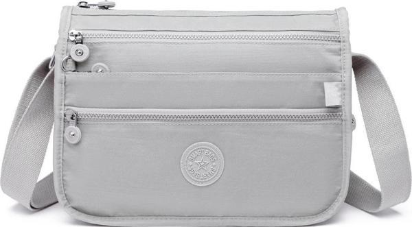 Smart Bags Kadın Postacı Omuz Çantası 1128 A.Gri - Image 1