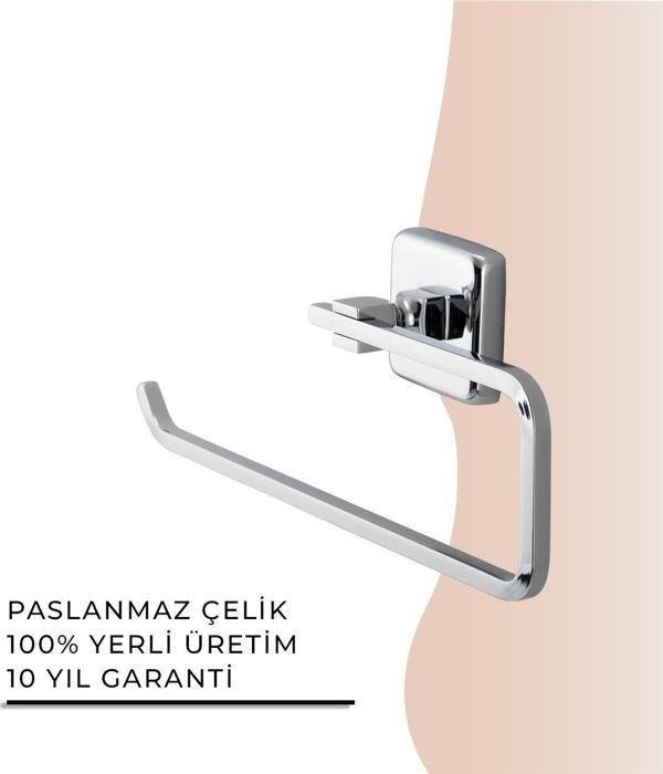 İGK YAPI - Çelik Banyo Kumru Açık Kâğıt Havluluk (KU10-050) - Image 1