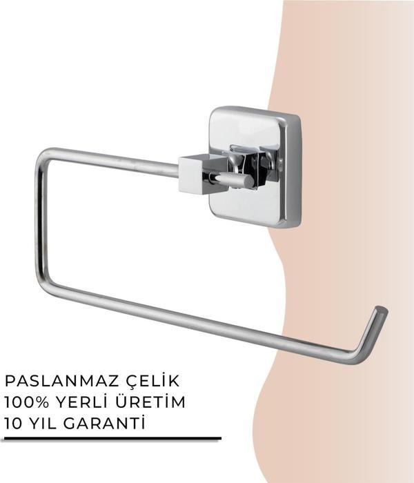 İGK YAPI - Çelik Banyo Kumru Açık Kâğıt Havluluk (KU10-060) - Image 1