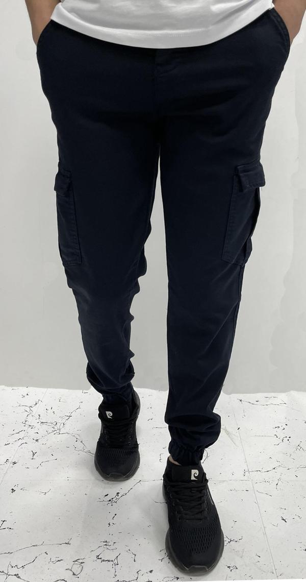 Big Rodoc Slım Fıt Erkek Paça Lastikli Kargo Pantolon - Image 1