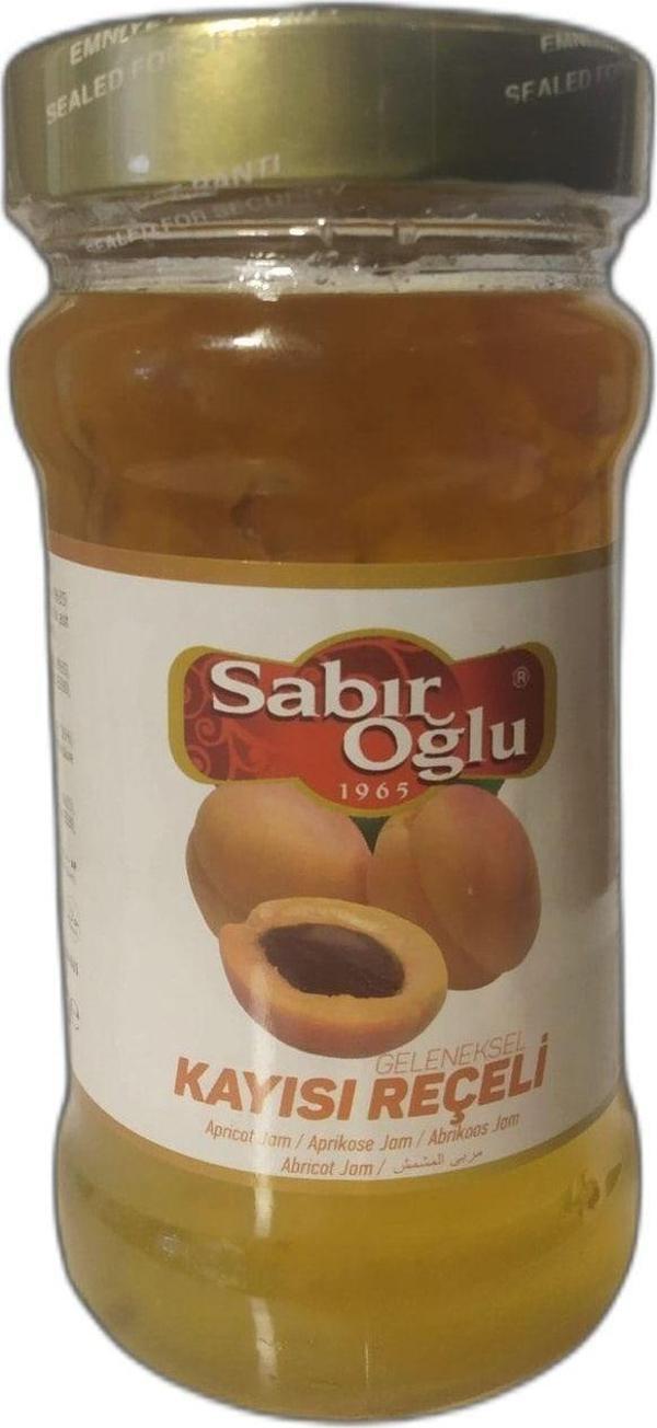 SABIROĞLU KAYISI REÇELİ NET 360 GR KAVANOZ - Image 1