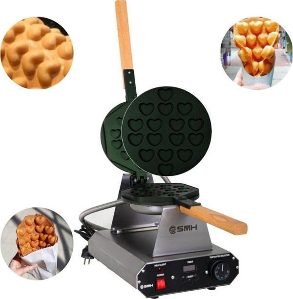 Smh Bubble Waffle Makinesi Kalpli - Image 1