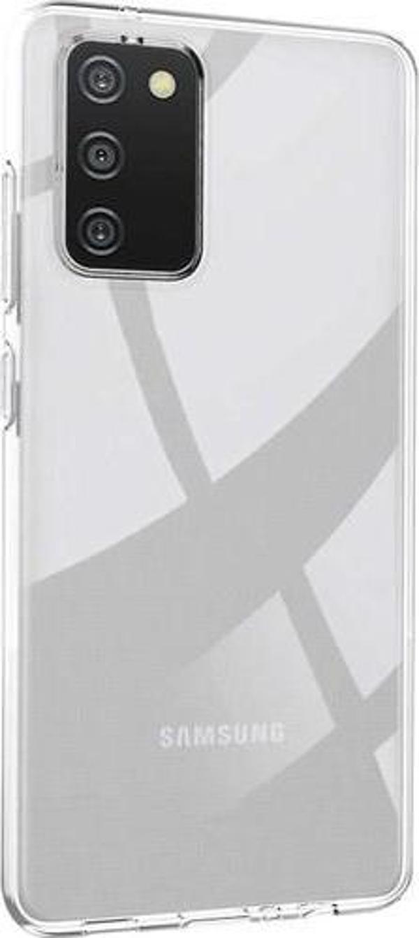 Eonaks Samsung A03S Kamera Korumalı Şeffaf Silikon Kılıf Rubber Arka Kapak - Image 1