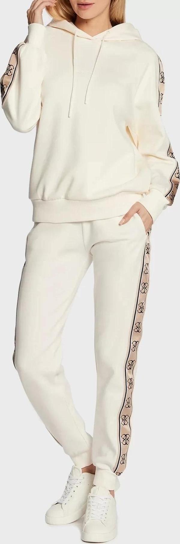 Guess Kadın Ekru Britney Jogger Eşorfman Altı - Image 1