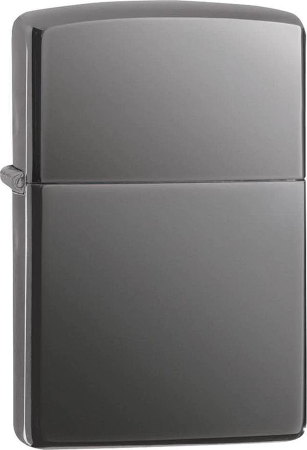 Zippo Çakmak Parlak Siyah Buz Rengi Black Ice 150-002588-Z200 - Image 1