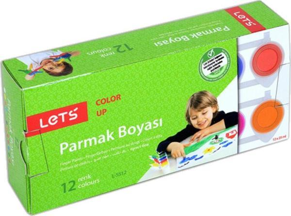 Parmak Boyası 25 Ml 12 Renk L 5512 / Lets - Image 1