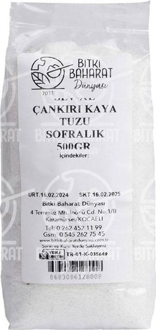 Sev-Al Çankırı Kaya Tuzu Sofralık 500 Gr - Image 1
