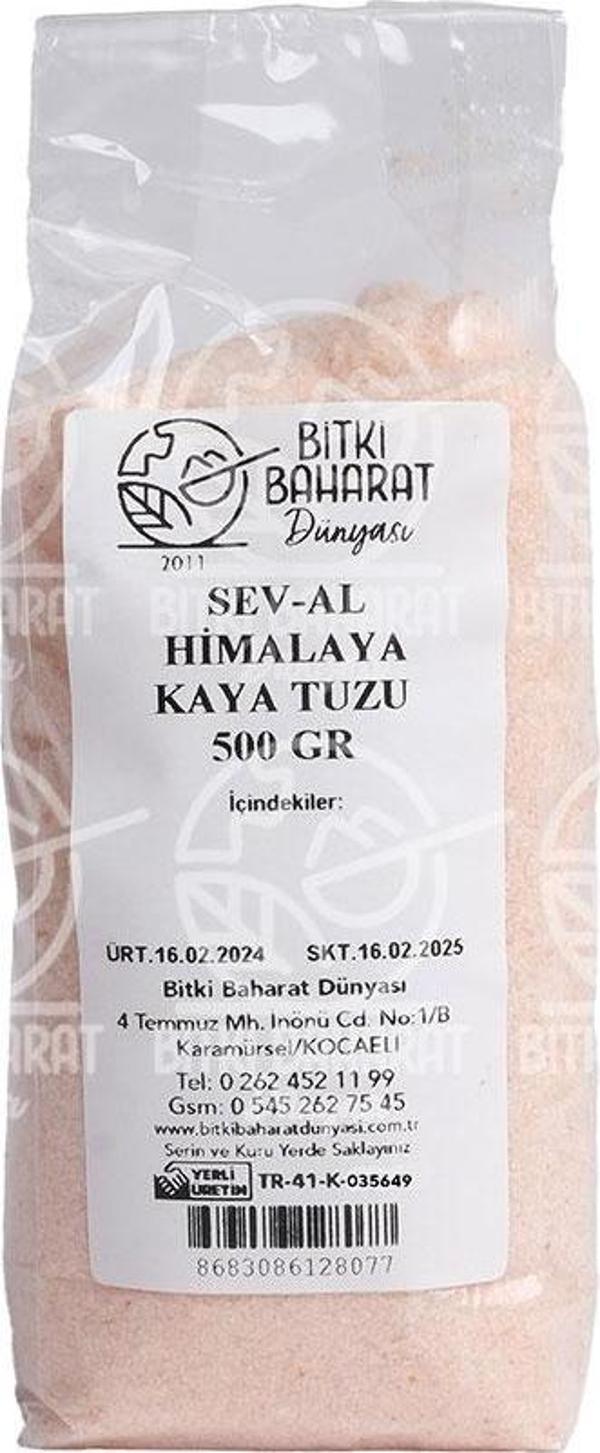 Sev-Al Himalaya Kaya Tuzu  Sofralık 500 Gr - Image 1