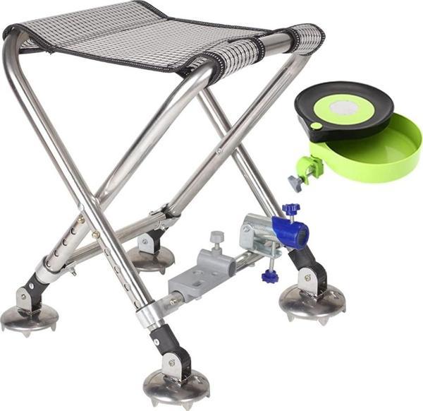 Ayt Sunup SN-25796 Metal Balıkçı Taburesi Katlanabilir Taşınabilir Ayarlanabilir Katlanır Tabure 50x32cm - Image 1