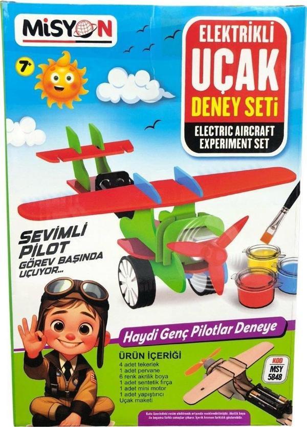 Misyon Deney Seti Elektrikli Uçak Msy-5848 - Image 1