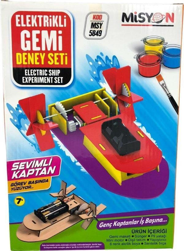Misyon Deney Seti Elektrikli Gemi Msy-5849 - Image 1