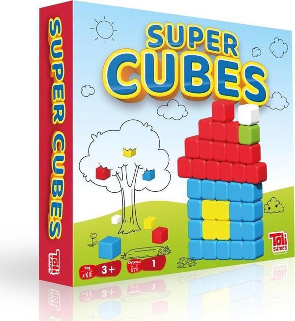 Toli Games Super Cubes Renkli Eğitici Küpler - Image 1