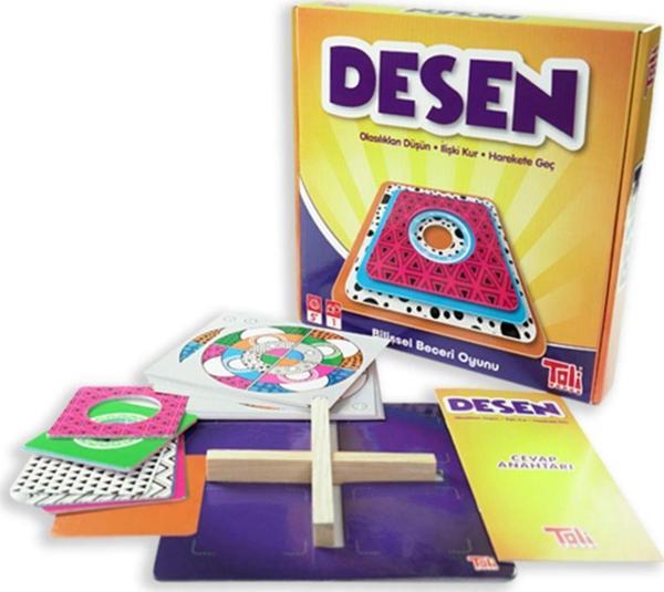 Toli Games Desen Bilişsel Beceri Ve Zeka Oyunu - Image 1