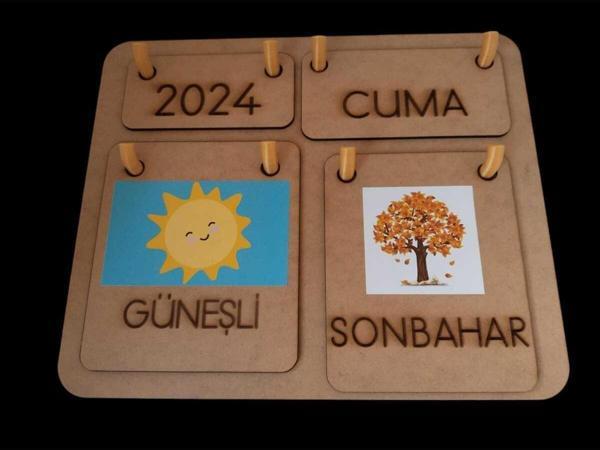 Montessori Toddler Eğitim Takvimi (Türkçe) - Image 1