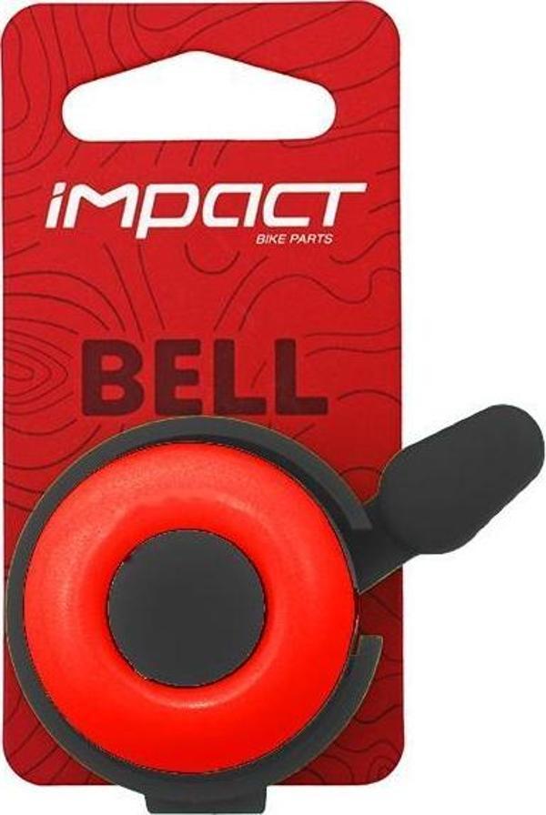 Impact Bisiklet Zili Kırmızı-Siyah - Image 1