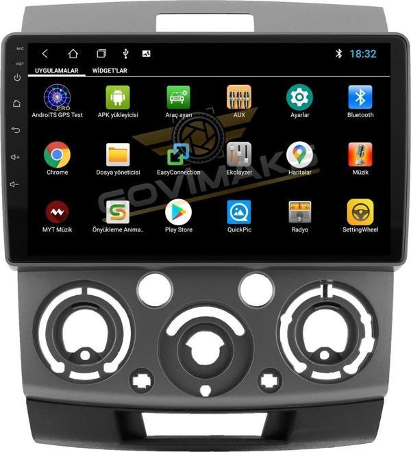 GOVİMAKS FORD RANGER 2006-2010 2 GB RAM 32 GB HAFIZA ANDROID MULTIMEDIA TEYP - Image 1