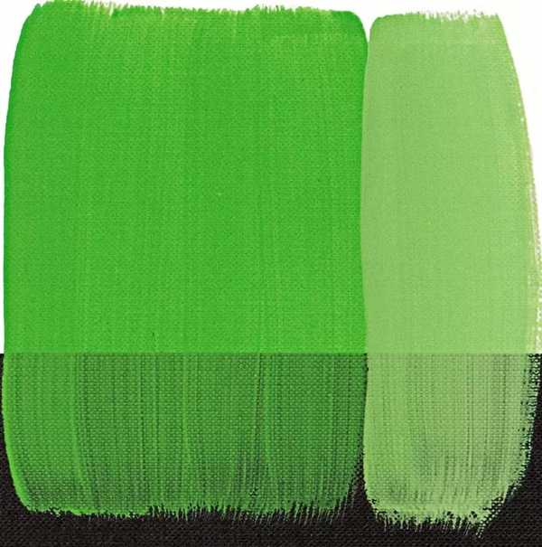 Maimeri Polycolor Akrilik Boya 140ml Yellowish Green 323 - Image 1