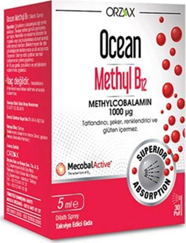 Ocean Methyl B12 1000 Mcg Sprey 5 ml - Image 1