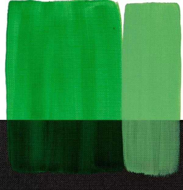 Maimeri Acrilico Akrilik Boya 500ml No:339 Permanent Green Light - Image 1