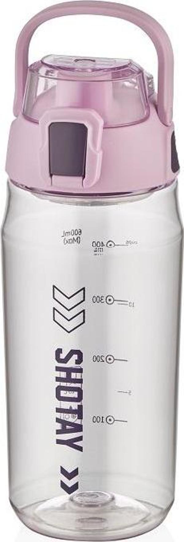 Shotay ST-7206 600ml Mor Plastik Matara - Image 1