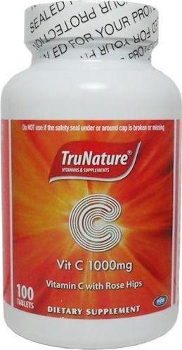 TruNature Vitamin C 1000Mg 100 Tablet - Image 1