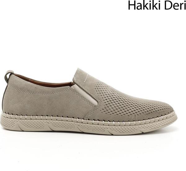 Erkek Kum Nubuk Hakiki Deri Comfort Ayakkabı - Image 1