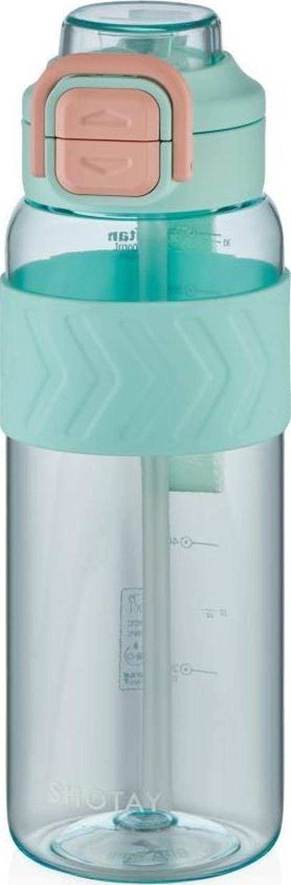 Shotay Direction Su Matarası Tritan Turkuaz 1000Ml - Image 1