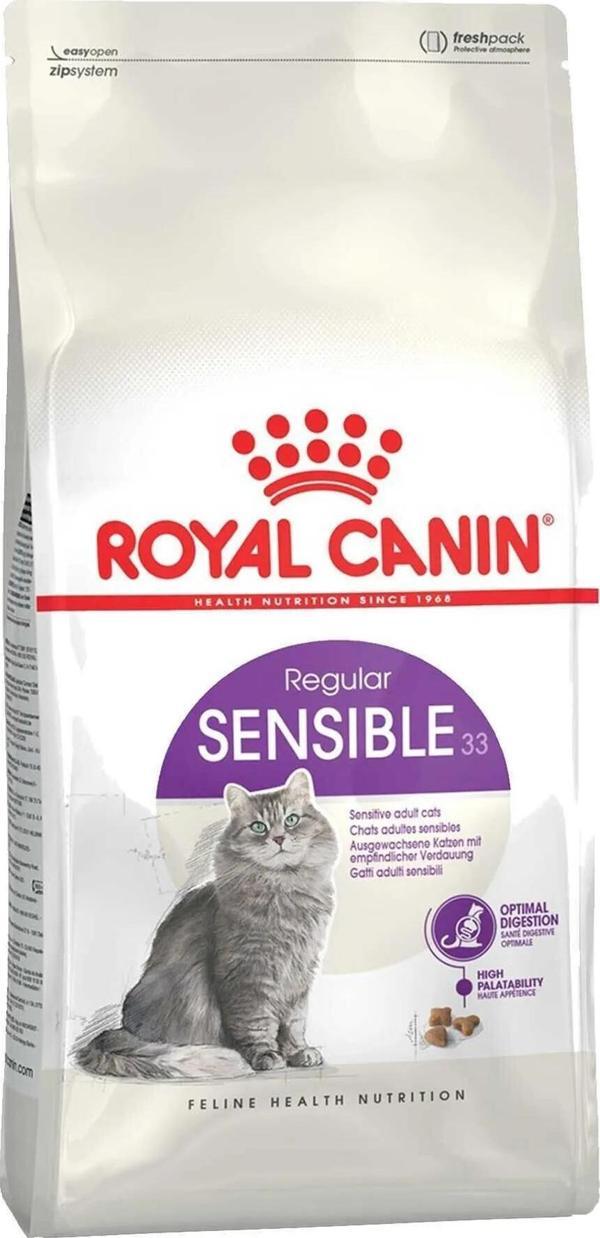 Royal Canin Sensible 33 Sindirim Hassasiyetli Yetişkin Kedi Maması 400 Gr - Image 1