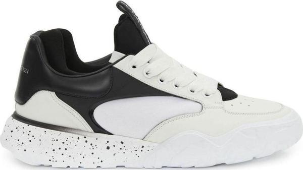 Alexander Mcqueen Court Tech Leather Sneakers - Image 1