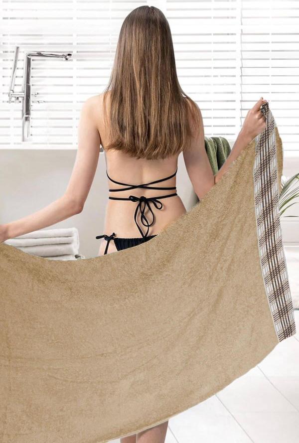 NaturaSoft %100 Pamuk Banyo Hamam Havlusu 70x140 cm - Image 1