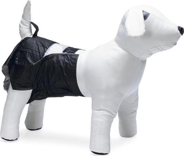 Beeztees Köpek Alt Bezi, Mükemmel Uyum, Kullan-At, Siyah, 12 Adet, M - Image 1