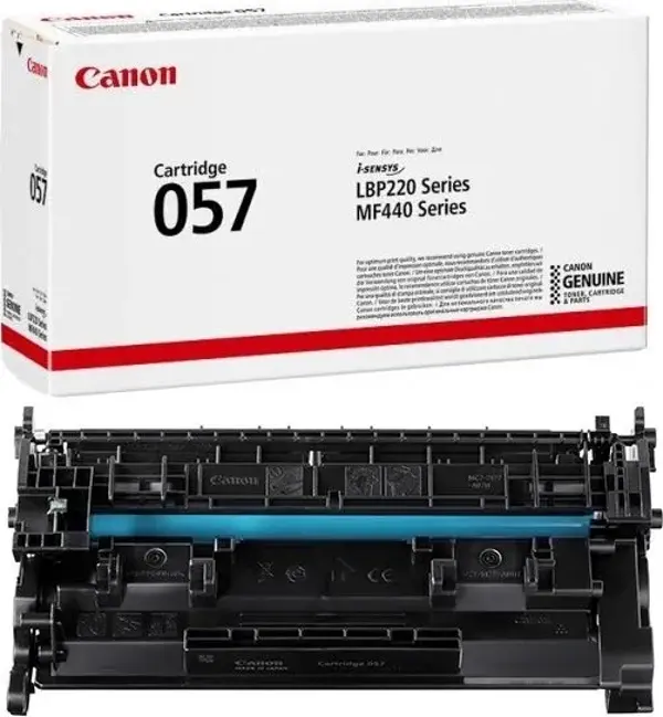 Canon CRG-057 (LBP220-LBP223-LBP226-LBP228-MF440-MF443-MF445-MF446-MF453)  Kutusuz Orjinal Siyah Ton - Image 1