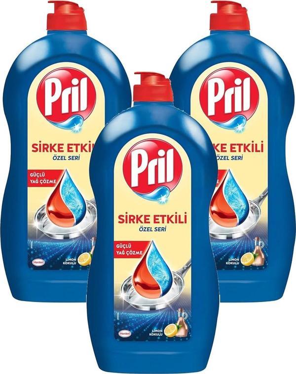 Pril Sirke Etkili Özel Seri 1100 ml Bulaşık Deterjanı x 3 Adet - Image 1