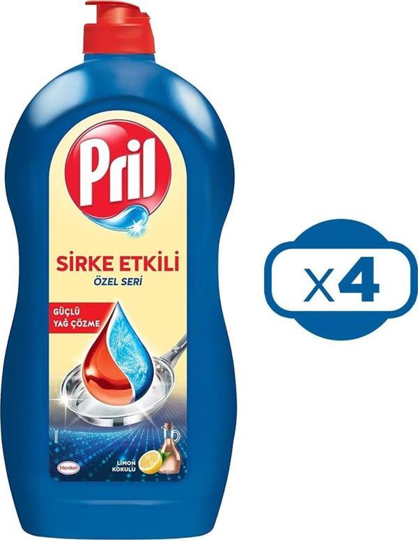 Pril Sirke Etkili Özel Seri 1100 ml Bulaşık Deterjanı x 4 Adet - Image 1