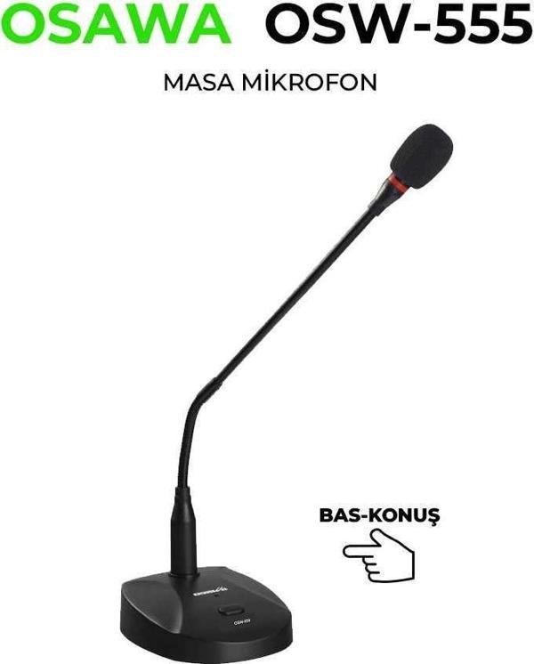 Osawa OSW-555 (Bas Konuş) Kürsü Mikrofonu - Image 1