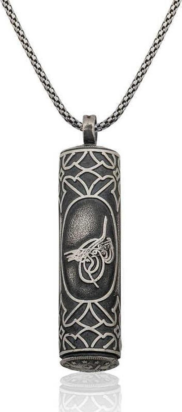 Gümüş İçi Açılabilen Tuğralı Muskalık - Image 1