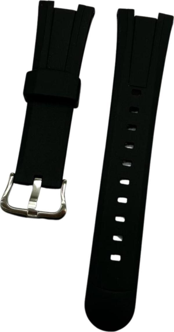 Casio EF-305-1A Siyah Renk Orijinal Silikon Saat Kordonu - Image 1