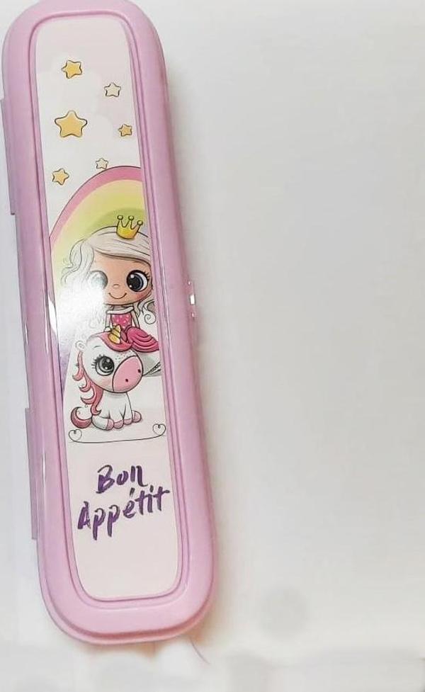 Büro Ev Ofis Düzeni için Alaca Pembe Kapaklı Çanta İçi Makyaj Fırça Kutusu - Image 1