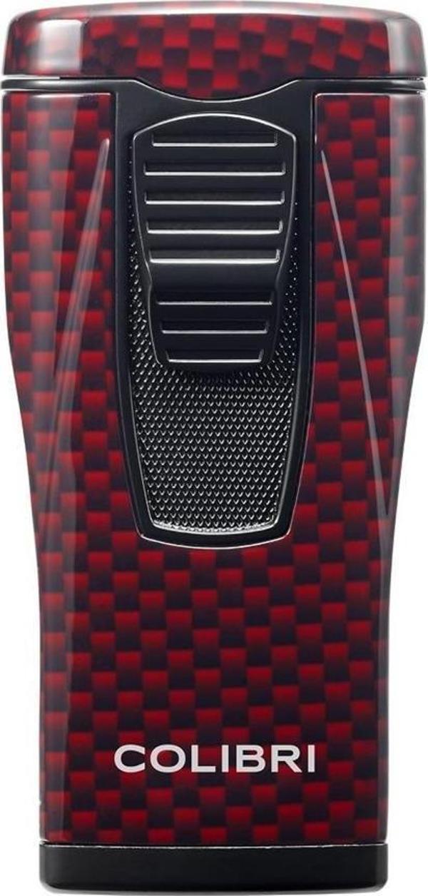 Colibri Monaco Çakmak Puro Çakmağı Kırmızı - Image 1