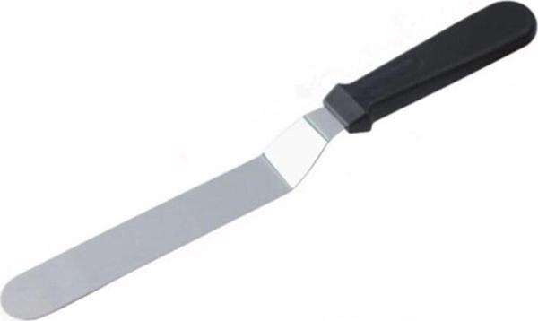 Büro Ev Ofis Mutfağı için 33CM Metal Eğik Pasta Sıvama Spatulası - Image 1
