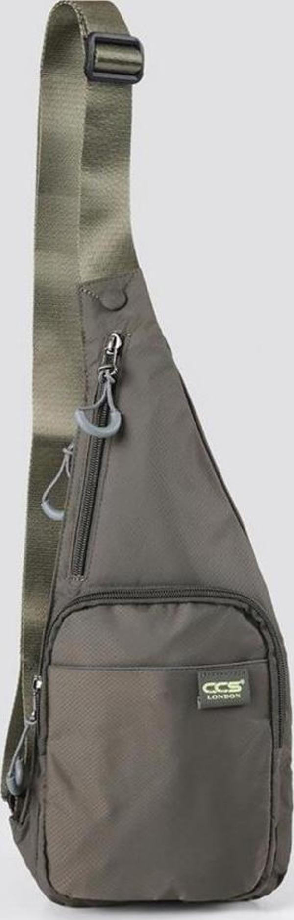 Ççs 31506 Omuz Askılı Bodybag Çapraz Çanta Yeşil - Image 1