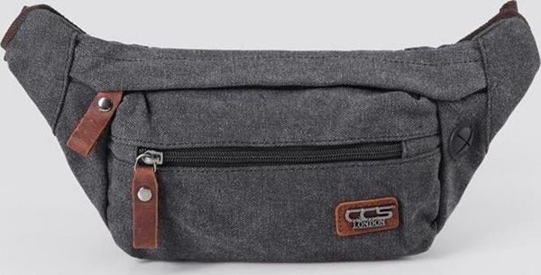 Ççs 31516 Sport Kanvas Bel Çantası Siyah - Image 1