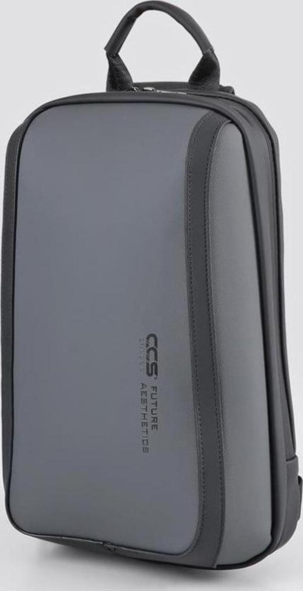Ççs 51466 Tek Omuz Askılı Sırt ve Göğüs Çantası Gri - Image 1