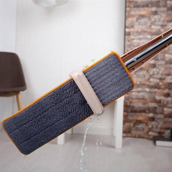 Büro Ev Ofis Yazlık Hijyeni için Kendi Sıkmalı Paspas Kolay Mikrofiber Tablet Mop - Image 1