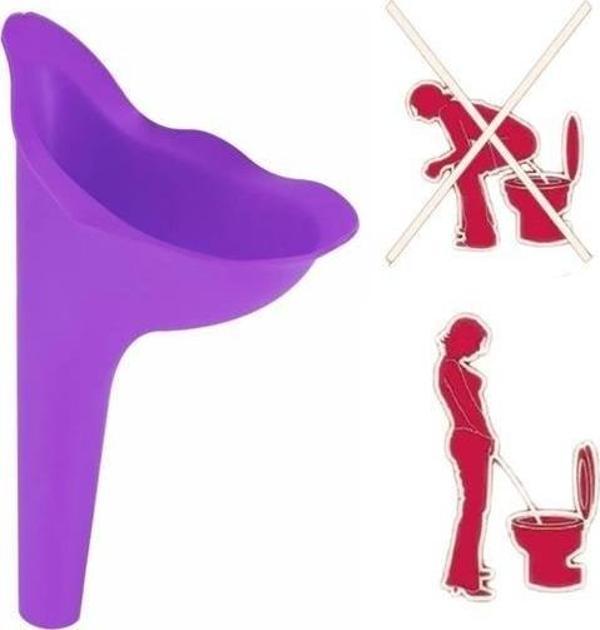 Büro Ev Sağlık Bakım için Kadın Piez Hijyen Ayakta İşeme Tuvalet Aparatı - Image 1