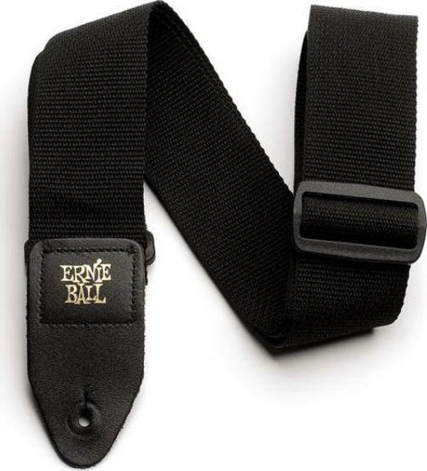 ERNIE BALL P04037 - Siyah Polypro Gitar Askısı - Image 1